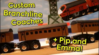 My Custom Wooden Railway Coaches | Custom Model Showcase