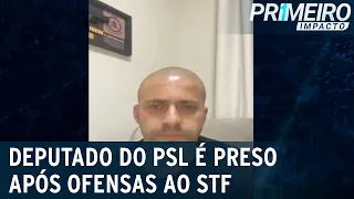 Deputado federal Daniel Silveira é preso após ofensas ao STF | Primeiro Impacto (17/02/21)