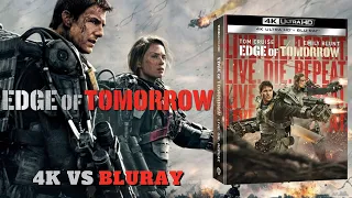 Edge Of Tomorrow 4k Bluray Ultimate Collector's Edition Unboxing. 4k Vs Bluray Picture Comparison.