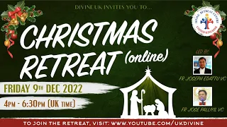 (LIVE) Christmas Retreat (9 December 2022) Divine UK