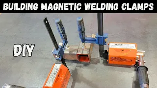 DIY Magnetic Welding Clamps Build! No Fixture Table Needed!