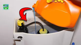 Dump LAUNDRY DETERGENT into your Toilet Tank and WATCH WHAT HAPPENS 💥