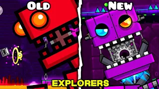 Explorers: Old Vs New - Geometry Dash 2.2