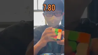 My Fastest Official Rubik's Cube Solves! #cubing #rubikscube #competition