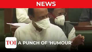 Why Ajit Pawar's speech in Maharashtra Assembly is going viral | Times of India News Video