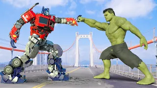 Transformers One 2024 Movie - Hulk vs Optimus Prime Final Fight | Paramount Pictures [HD]