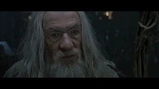 Saruman vs Gandalf (but if they actually used their magic)