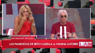 Los panelitas de Beto Casella vs Yanina Latorre