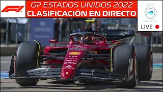 F1 - DIRECTO Clasificación GP Estados Unidos 2022 (relatos y live timing)