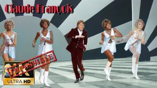 Claude François AI 4K Colorized ❌Impossible Restore❌ - Reste (1969)