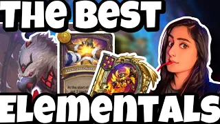 GALEWING AND FRIENDS ALONG THE WAY || OP ELEMENTALS || HEARTHSTONE BATTLEGROUNDS