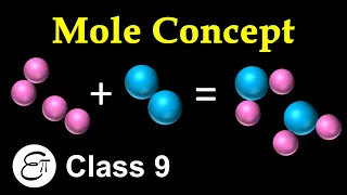 Mole Concept || Atoms and Molecules - 12 || in Hindi for Class 9 Science NCERT