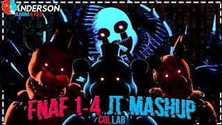 [FNaF MULTIPLAT] FNaF 1-4 JT MASHUP COLLAB BY @C013Huff