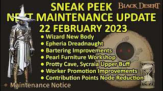 Wizard New Body, Epheria Galleon, Barter Buff, CP Node Reduction (BDO Sneak Peek Update 22 Feb 2023)