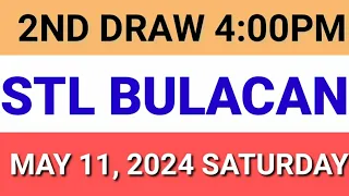 STL - BULACAN May 11, 2024 2ND DRAW RESULT