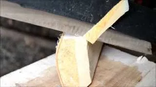 Autine by John Neeman: Wood slicing demo