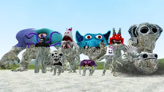 ZOONOMALY MONSTERS FAMILY HEIGHT COMPARISON in Garry's Mod!