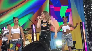 Sabrina Carpenter In My Bed Soundcheck 7/5/19 Central Park GMA