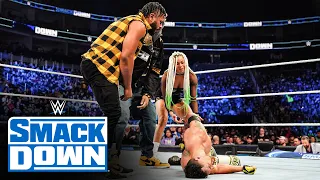 Hit Row, Legado del Fantasma and Viking Raiders engage in a three-way brawl: SmackDown, Dec. 9, 20..