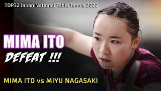 Mima Ito vs Miyu Nagasaki | Seleksi Top32 Japan National Table Tennis 2022