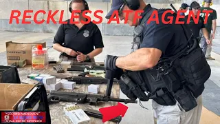 MUST SEE - Twitter Picture Shows Reckless ATF Agent with Firearm Pointed Directly at His Junk