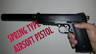 C.10 A+ | SPRING TYPE Airsoft Pistol.