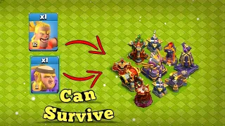 Barbarian Kicker Vs Giant Thrower Clash of Clans #coc #mclashg