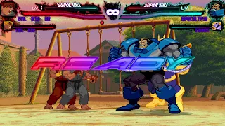 Evil Ryu & Evil Ken VS Apocalipsy & Thanos - Street Fighter VS Marvel - Epic Mugen Battle