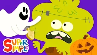 Down By The Spooky Bay | Halloween Song for Kids | Super Simple Songs