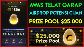 AIRDROP POTENSI CUAN !! CARA CEPAT DAPAT UANG GRATIS NO DEPOSIT - AIRDROP NEWS TODAY