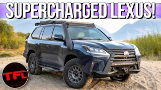 This SUPERCHARGED Lexus J201 Concept Is The Overlanding Beast We All Need!