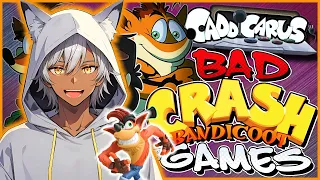 Bad Crash Bandicoot Games | Sleepy Reacts to Caddicarus
