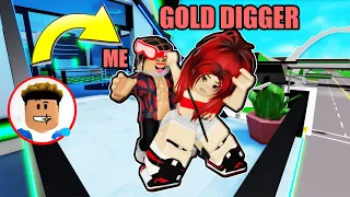 I EXPOSE The BIGGEST GOLD DIGGER In ROBLOX BROOKHAVEN RP!