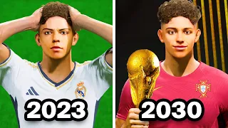 I Gave Cristiano Jr Ronaldo's Career