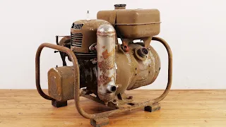 Vintage Gasoline Powered Generator Restoration