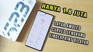 HP Pertama Curved Screen Melengkung Harga 1 Jutaan Unboxing Review iTel S23 Plus + Performa Jelek ?