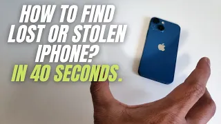 Find your lost or stolen iPhone! iCloud on any device! #shorts