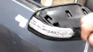 Nissan mirror turn signal replacement