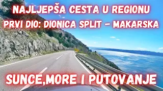 Od Splita do Makarske: Najljepša cesta u regionu (prvi dio) I Road trip Split (CRO) - Makarska (CRO)