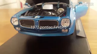 1972 pontiac Firebird Trans Am 1:18