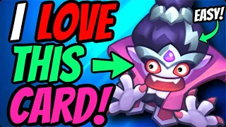 NEW LEGENDARY CARD BANSHEE is SO EASY!! I LOVE IT!! | In Rush Royale!