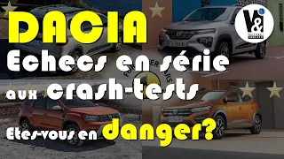 DACIA & échecs aux crash-tests EURO-NCAP : quel danger?
