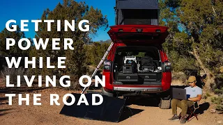Living Off The Grid - How I Get Power in my 4Runner | EcoFlow River Pro Review