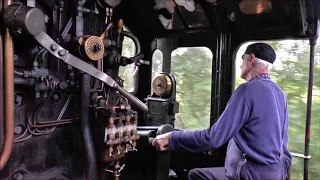 On The Footplate Of GWR 6990 Witherslack Hall at The Great Central Railway: (Part Two):