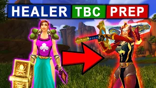 How to Prepare for TBC Leveling as a Healer (You NEED to Start now!!)