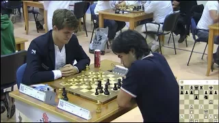 BIG BLITZ GAME!!! MAGNUS CARLSEN VS HIKARU NAKAMURA - WORLD BLITZ CHESS CHAMPIONSHIP 2014