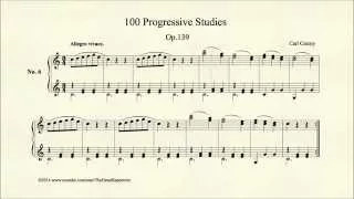 Czerny, 100 Progressive Studies, Op 139, No 6