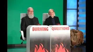 David Letterman Answers Ellen’s 'Burning Questions' - EXTENDED