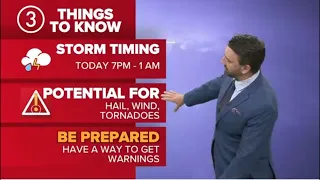 Severe weather threat tonight: Cleveland weather forecast for May 7, 2024