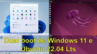 DUAL BOOT DE WINDOWS 11 E UBUNTU 22.04 LTS [TUTORIAL]